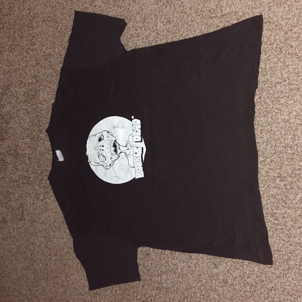 Bobble Dead Black Crewneck Adult T-Shirt Size 2XL